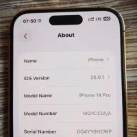 اپل 14پرو تزئین شده با طلای 24 عیار حافظه 256|موبایل|اصفهان, مسجد مصلی|دیوار