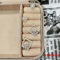 گوشواره آویز نگین دار سواروسکی  کد GSH1521735W