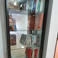 بوفه چوبی نئوندار|بوفه، ویترین، کنسول|مهاباد (آذربایجان غربی), |دیوار