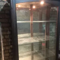 ویترین چوبی|بوفه، ویترین، کنسول|سامان, |دیوار