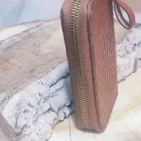 جاکارتی تمام چرم طبیعی گاوی دست‌دوز زیپ دار|کیف، کفش، کمربند|قوچان, |دیوار