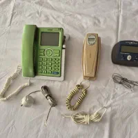 تلفن رو میزی و دیواری