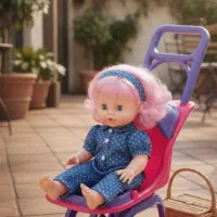 نی نی با کالسکه