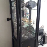 بوفه آینه کنسول میز نهار خوری چوبی