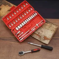 جعبه بکس 46پارچه فقط350و تمامی ابزار ها تک و عمده