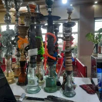 تعدادی قلیان چوبی کامدهی هرکدوم۲۵۰۰