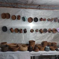 سبد دست بافت|صنایع دستی و سایر لوازم تزئینی|اردکان, |دیوار