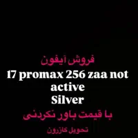 ایفون ۱۷ پرومکس رنگ سیلور