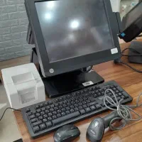 سیستم حسابداری دو مانیتوره hp/صندوق رستورانی|کافی‌شاپ و رستوران|کرمانشاه, |دیوار