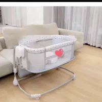 تخت  گهواره  کنار مادر برقی موزیکال