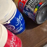 سه عدد رنگ مادر آکریلیک  800 گرمی