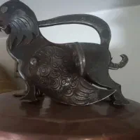 سماور و قفل کهنه و قدیمی|کلکسیون اشیاء عتیقه|قم, پردیسان|دیوار