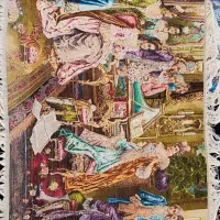 تابلو فرش دستبافت پیانو زن|تابلو فرش|پاکدشت, پاکدشت (مامازند)|دیوار