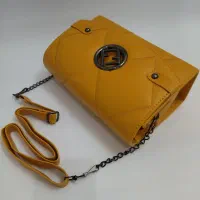 کیف دوشی زنانه با سگک فندی و رنگ خردلی|کیف، کفش، کمربند|قم, پردیسان|دیوار