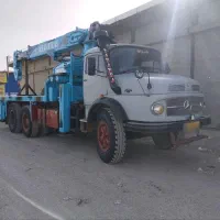 جرثقیل بنز ده چرخ