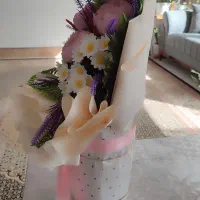 گل مصنوعی زیبا|گل مصنوعی|فلاورجان, |دیوار