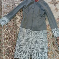 مانتو پاییزی جلو باز