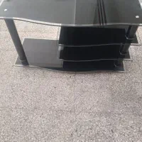 میز تلویزیون شیشه ای