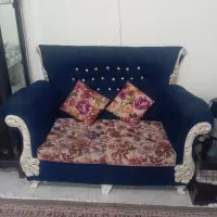 مبل هفت نفره با عسلی زیرقیمت|مبلمان خانگی و میز عسلی|قرچک, مجتمع مسکونی طبیعت|دیوار