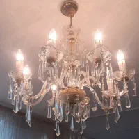 لوستر کریستال ۸ شعله