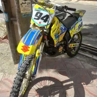 موتورکراس۲۵۰سوزوکی سیلندرکروم