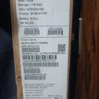 فروش لب تاب لنوو  استفاده نشده