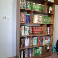 کتابخانه، قفسه|کتابخانه، شلف، قفسه‌های دیواری|کرمان, |دیوار