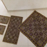 ست چهار تکه ترمه|پرده، رانر، رومیزی|شیراز, نصر|دیوار