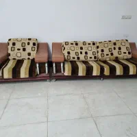 مبل ۴نفره|مبلمان خانگی و میز عسلی|بهبهان, |دیوار