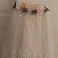 ست پیراهن عروس دخترانه