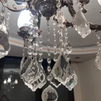 لوستر برنجی سه شاخه|لوستر و چراغ آویز|تهران, زرگنده|دیوار