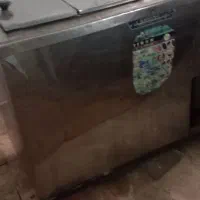 فریزر ۴ درب صنذوقی استیل سالم