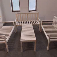 نیمکت و میز باغی