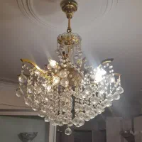 لوستر ۸ شاخه کریستال