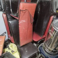 صندلی مغازه پایه استیل