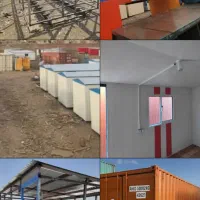 در پیلت آهن کانکس سولجر چرخ داربست شلنگ جک ویبره