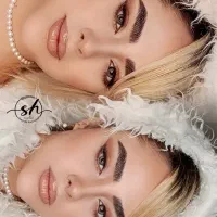 میکاپ+شنیون+گریم+کانتورحرفه ای24ساعته تضمینی499ت