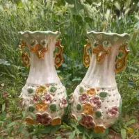 یک جفت گلدان خارجی قدیمی|گل مصنوعی|صدرا-فارس, فاز ۱|دیوار