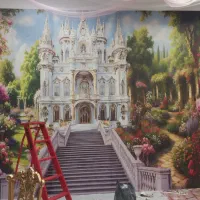 نصب کاغذ دیواری و نصاب پوستر