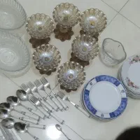 حراج تعداد وسایل منزل بشقاب