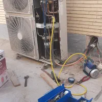 نصب کولراسپیلت آب گرمکن پمپ سیمکشی لوله کشی