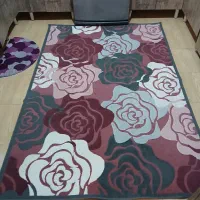 فرش ۴ متری سالم تمیزو شسته شده بدون پارگی