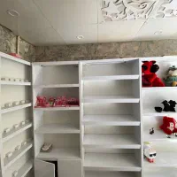 قفسه ویترین مغازه کم استفاده|کتابخانه، شلف، قفسه‌های دیواری|کرج, حصارک بالا|دیوار