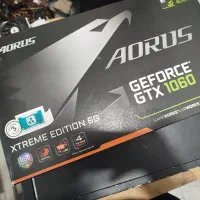 Gtx 1060 6gb gaming aorus درحد نو