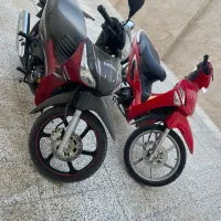 دودستگاه موتور سیکلت احسان درحد صفر