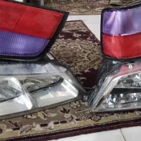 سلام یه جفت چراغ جلوپژوپارس یه جفت خطرعقب