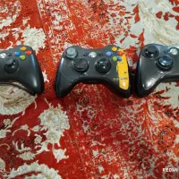 ایکس باکس 360 با ۳ تا دسته او شارژر باتری|کنسول، بازی ویدئویی و آنلاین|قزوین, |دیوار