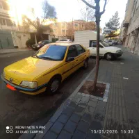 پژو تاکسی مدل ۹۵ سالم|خودرو سواری و وانت|تهران, دانشگاه شریف|دیوار