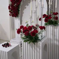 گل آرایی/ دیزاین بله برون/ استند/جایگاه/ یلدا