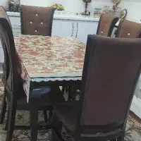 میز ناهارخوری|میز و صندلی غذاخوری|ایلام, |دیوار